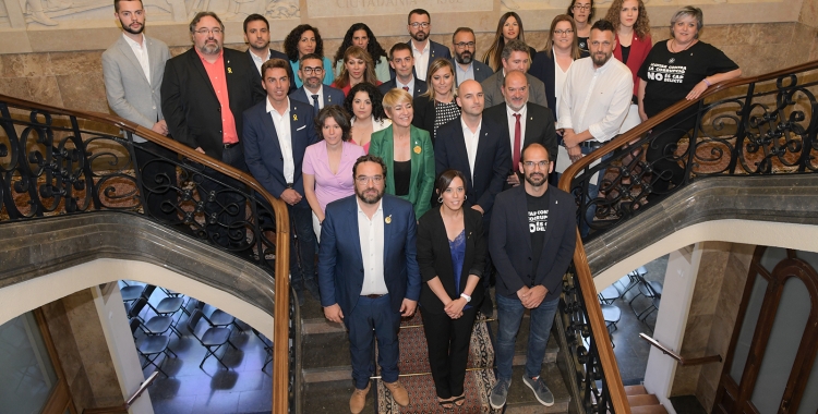 Fotografia de tots els regidors de la corporació | Roger Benet